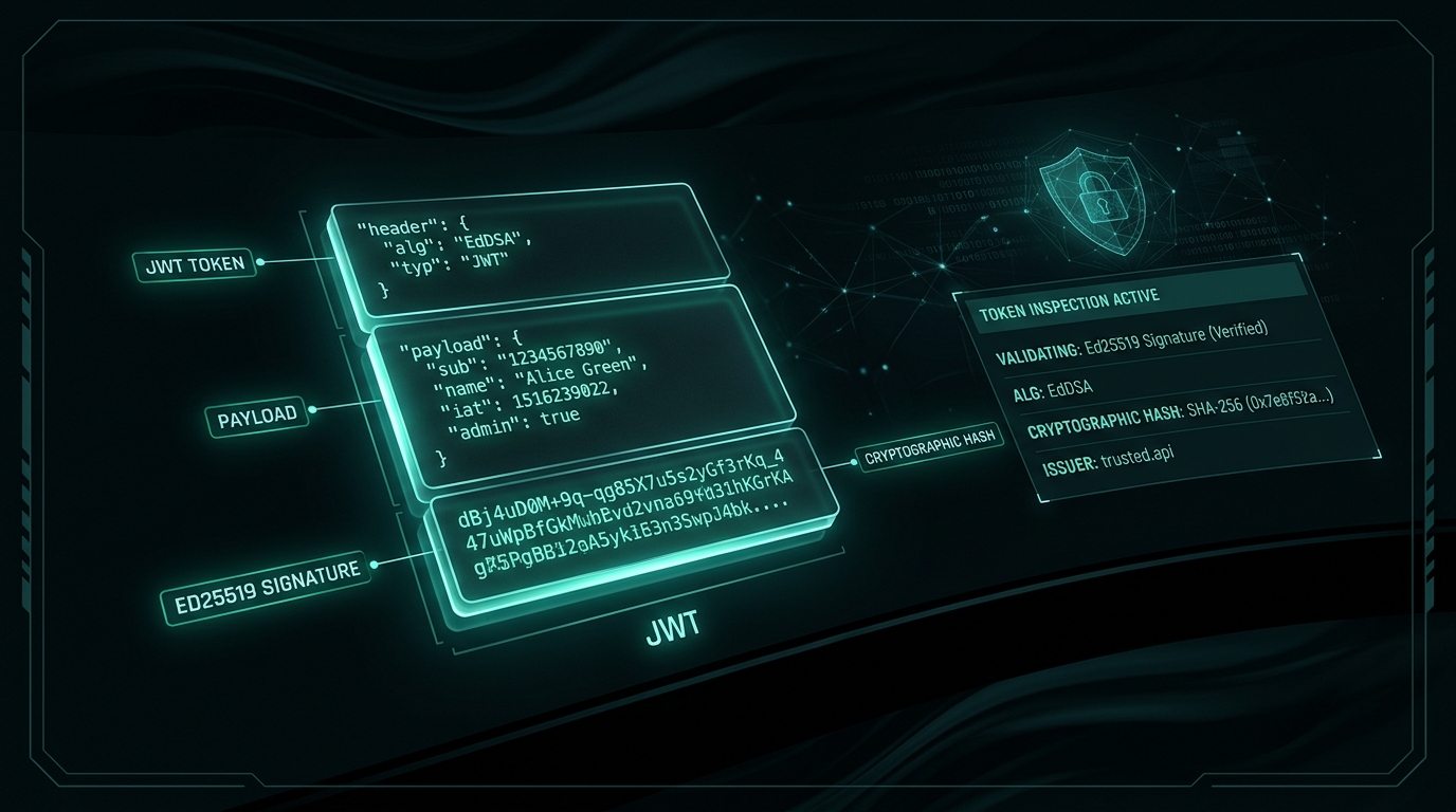 Cryptographic Token Inspection Banner